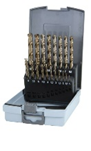 Špirálový vrták HSS-E DIN 338 5% Cobalt v plastovom RoseBoxe 19dielna sada (1,0-10,0x0,5mm) 5675774