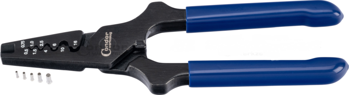 KRIMPOVACIE KLIEŠTE 0.5-16.0 mm², 150