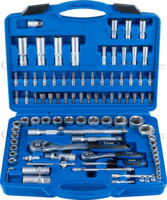 Sada nástrčných kľúčov, 94-dielna, 1/4+1/2", 6-hran 4-32 mm