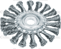 Kruhová drôtená kefa, ø 115 mm, otvor  ø 22.2 mm