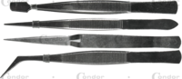 Pinzety sada, 4-dielna