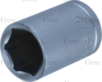 Nádstavec, 1/4", 6-hran palcový 1/2"