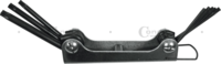 TORX-sada, 8-dielna., otváracie, T9-40