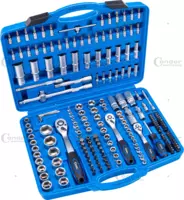 Gola sada, 191-dielna, 1/4+3/8+1/2", 6-hran 4-32 mm