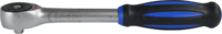 Račňa s otočnou rukoväťou, 1/4", 60-zubová