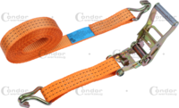 Popruh s račňou, 5 m x 38 mm