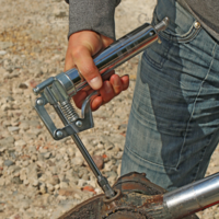 Pištoľová mazacia pištoľ, 120 ccm, vrát. Príslušenstva