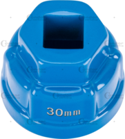 Prípravok pre viečko olejového filtra hliník-odliatok, 1/2"/27 mm, 30 mm 6-hran