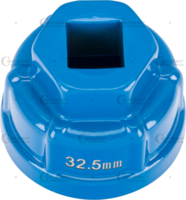 Prípravok pre viečko olejového filtra hliník-odliatok, 1/2"/27 mm, 32.5 mm 6-hran