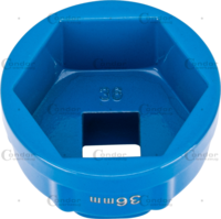Prípravok pre viečko olejového filtra hliník-odliatok, 1/2"/27 mm, 36 mm 6-hran