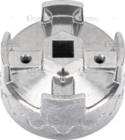 Prípravok pre viečko olejového filtra hliník-odliatok, 1/2"/27 mm, 74 mm 14 Kt.