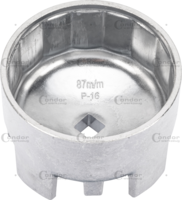 Prípravok pre viečko olejového filtra hliník-odliatok, 1/2"/27 mm, 87 mm 16 Kt.