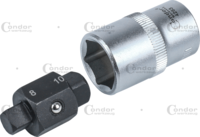 Servisný Nádstavec  štvorcového oleja 1/2",  4-hran 8 + 10 mm