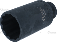 Kovaný Nádstavec , 1/2", CrMo, 12-hran 33 mm