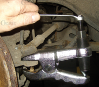 Hydraulický separátor s guľovým kĺbom, 8 t, 22 mm