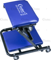 Montážne pojazdné ležadlo - ležanie/sedenie Maximálne zaťaženie - 130 kg