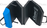Mechanická ochranná podložka, skladacia, 1200x435x35 mm