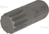 Bit, 10 mm 6-hran, tisíc hran M12x30 mm