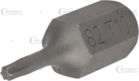 Bit, 10 mm 6-hran, T-Profil T10x30 mm