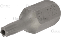 Bit, 10 mm 6-hran, T-Profil SLB T25x30 mm