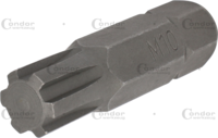 Bit, 10 mm 6-hran, Ribe M10x40 mm