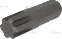 Bit, 10 mm 6-hran, Ribe M12x40 mm