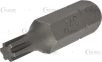 Bit, 10 mm 6-hran, Ribe M6x40 mm