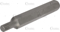 Bit, 10 mm 6-hran, tisíc hran M6x75 mm