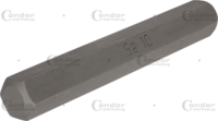 Bit, 10 mm 6-hran, imbus 10x75 mm