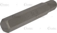 Bit, 10 mm 6-hran, imbus 12x75 mm