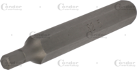 Bit, 10 mm 6-hran, imbus 5x75 mm