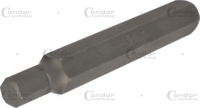 Bit, 10 mm 6-hran, imbus 7x75 mm