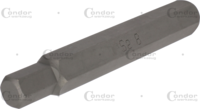 Bit, 10 mm 6-hran, imbus 8x75 mm