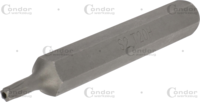 Bit, 10 mm 6-hran, T-Profil SLB T20x75 mm