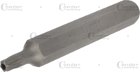 Bit, 10 mm 6-hran, T-Profil SLB T27x75 mm
