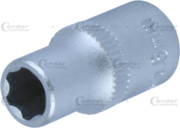 Nádstavec, 1/4", Super-Lock 6 mm