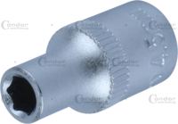 Nádstavec, 1/4", 6-hran 4.5 mm