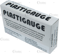 Jemné meracie pásiky Plastigauge®, biele, 10 kusov