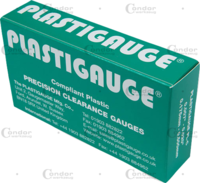 Jemné meracie pásiky Plastigauge®, zelené, 10 kusov