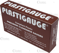 Jemné meracie pásiky Plastigauge®, hnedé, 5 kusov