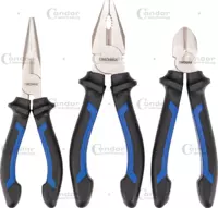 Plier Set, 3 pcs., with 71185, 71175, 71170