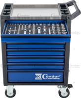 Tool Cabinet Nr. 7040, with 325 tools