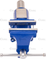 Multi Purpose Bench Vice, 360° rotating head, swivel base 125 mm