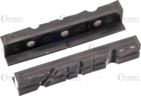 Soft Magnetic Jaws, 2 pcs., for bench vices 150 mm