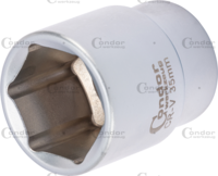 Socket, 3/4", hexagon 35 mm