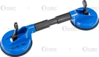 Twin Suction Lifter, swivel joints, 405 mm, ø 120 mm