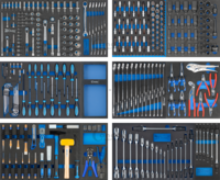 Tool Cabinet Nr. 7050, with 384 tools