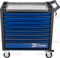 Tool Cabinet Nr. 7050, with 384 tools