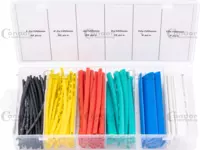 Heat Shrink Tubing Assortment, 100 pcs., coloured, 1.5 – 13.0 mm