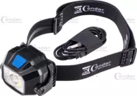 Head Lamp, wireless charging, COB-LED
